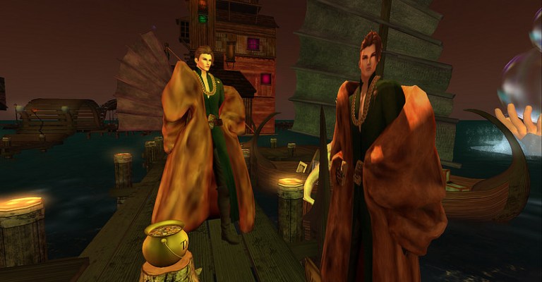 One of the Hunt hint and prize givers, Bisclavet.