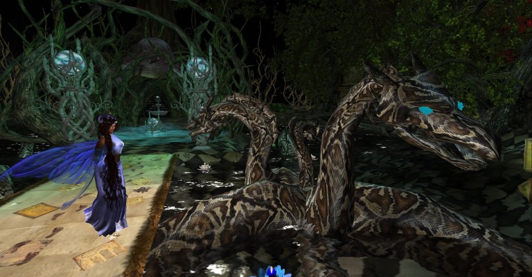 This little beauty was found while looking for the hunt prize in the Sylvan of Spells Sim.