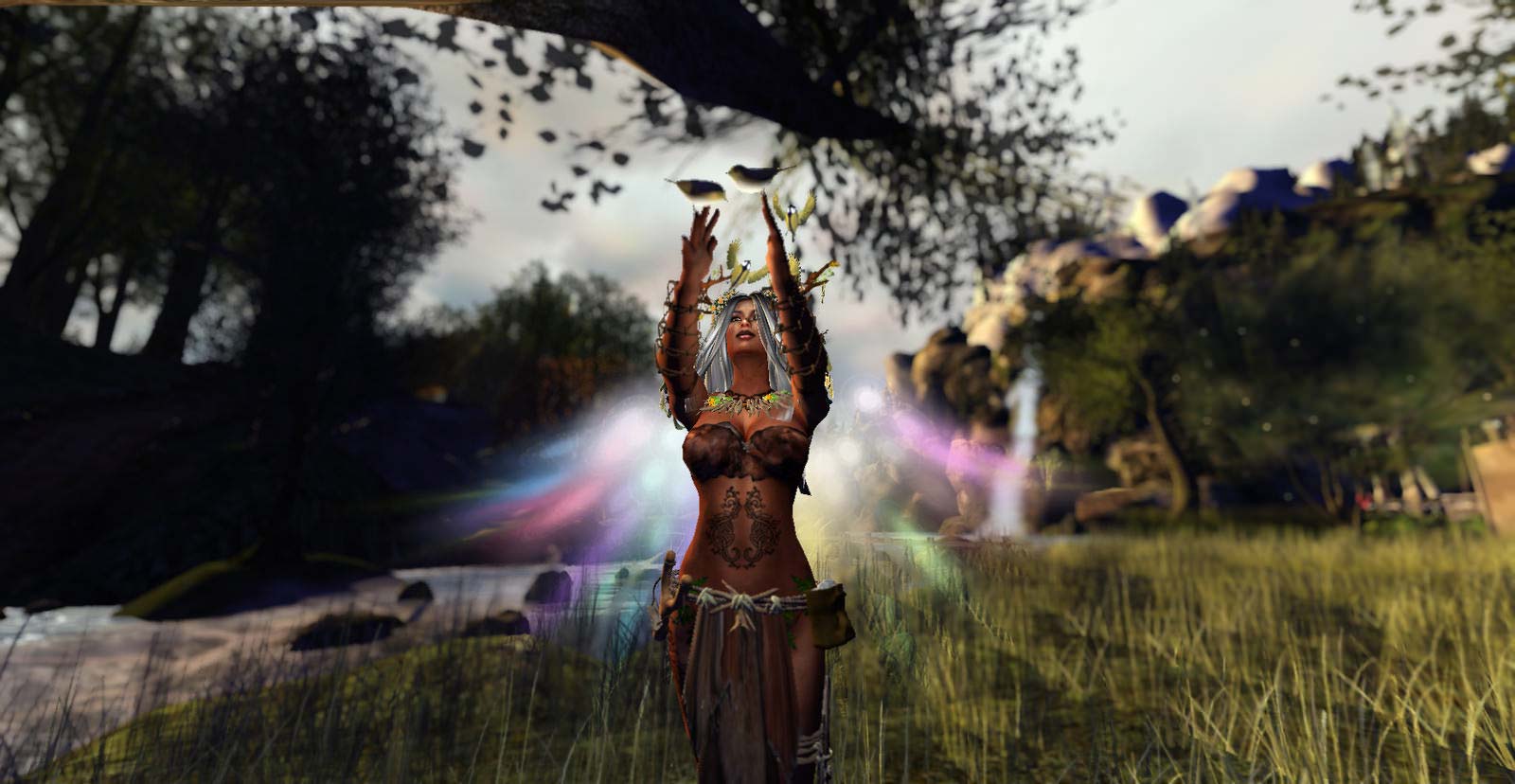 Second Life Bargain Hunter - Feyline Fashions Degha Earth Outfit