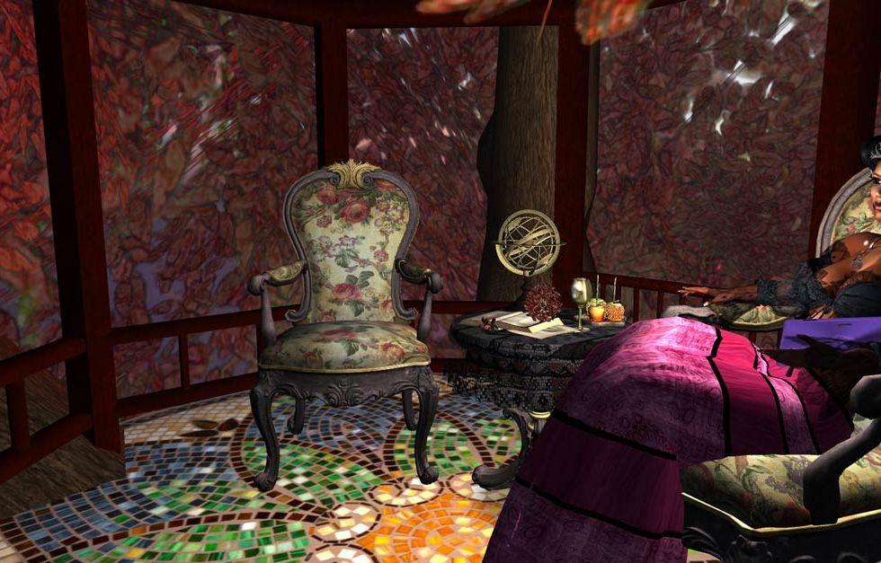 Pretty's Writing Space - tree gazebo