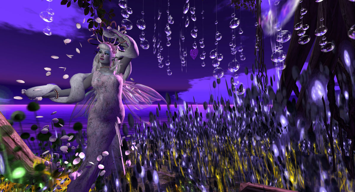 Windlight Magazine's New Year's Eve Photo Challenge 3rd Place winning entry by Prettyflower Vale